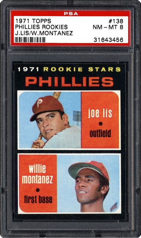 Auction Prices Realized Baseball Cards 1971 TOPPS Phillies Rookies Joe ...