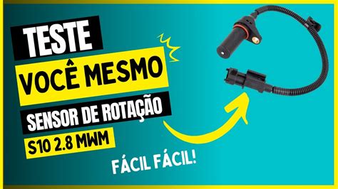 Como testar SENSOR DE ROTAÇÃO E FASE MULTIMETRO motor s10