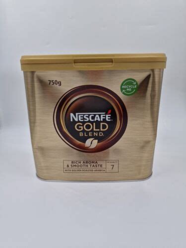 Nescafe Gold Blend Instant Coffee Granules 750g Dented Tin EBay