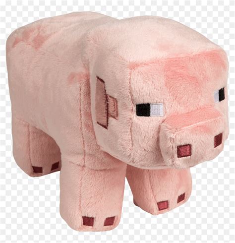 Minecraft 12 Inch Pig Plush - Minecraft Pig Stuffy, HD Png Download ...