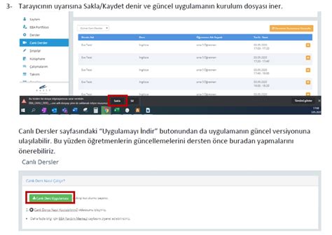 Eba Canl Ders Uygulamas G Ncellendi Eba Canl Ders Nas L G Ncellenir