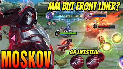 Moskov Emblem And Build Super Lifesteal Build Top 1 Global Moskov