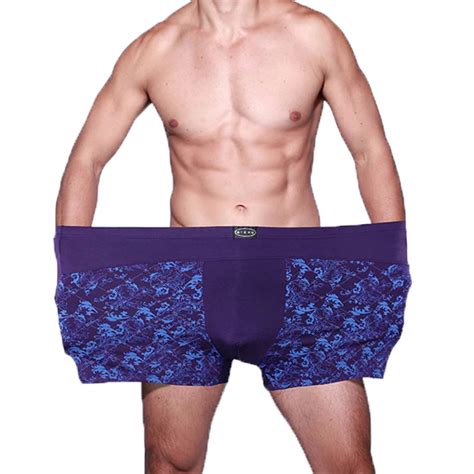 Men S Large Size Boxer Shorts Fashion Underpants Comfortable Mens