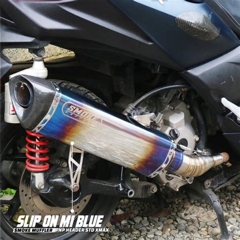 Jual Knalpot Slipon Yamaha Xmax 250 Cc Hitam Slip On Titan Kab