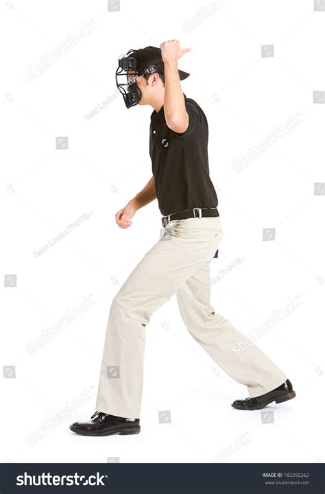 Baseball: Umpire Signals Runner Is Out Stock Photo 182392262 : Shutterstock