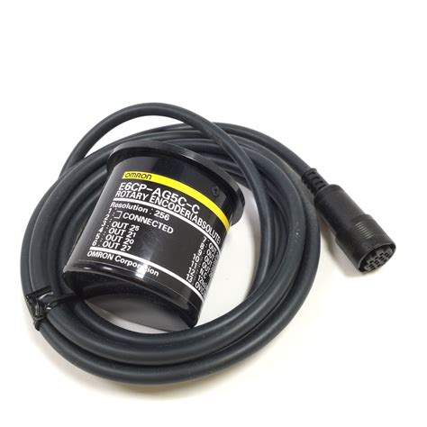 omron ecp agc  rotary encoder   vdc pr ecp  nfp