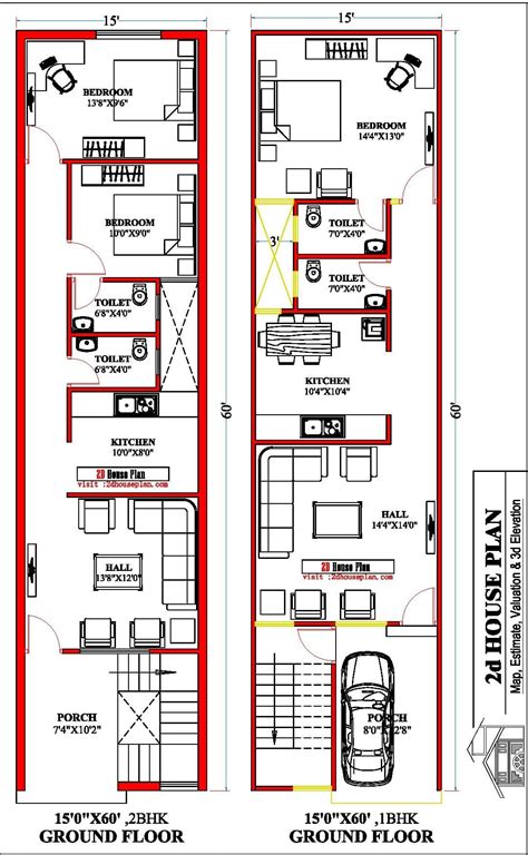 house plan west facing top  bhk   ka naksha