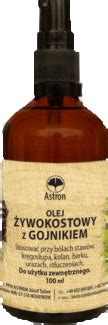 Olej żywokostowy z gojnikiem 100ml ASTRON 7667444530 Allegro pl