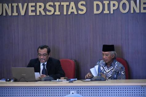 Dua Calon Guru Besar Fpik Undip Presentasikan Makalah Ilmiah