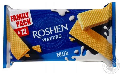 Roshen Cream Wafers G Wafer Snack Chips Foil Packaging