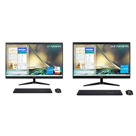 Acer Aspire C27 1700 UA91 AIO Desktop 27 Full HD IPS Display 12th