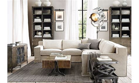 Amazing Living Rooms Inspired By Restoration Hardware