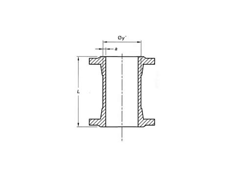 Dimax Ductile Iron Hydrant Riser Flange X Flange PN16 B5 100mm X