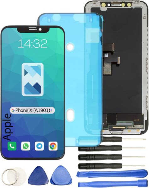 Wyświetlacz LCD Ekran Uszczelka Narzędzia do Apple iPhone X A1901 OLED