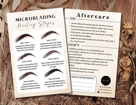 Brows Eyebrows How To Apply Microblading Aftercare Eyebrow Before