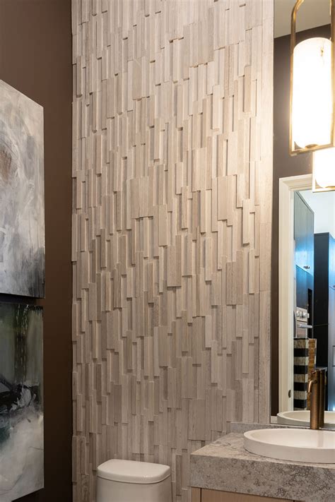 White Oak 3d Stacked Stone MSI Wall Tile Veneers