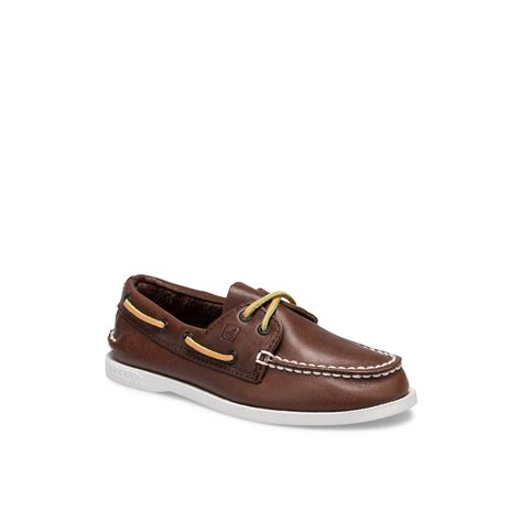 Authentic Original™ Boat Shoe Brown Kids Boat Shoes Sperry Us