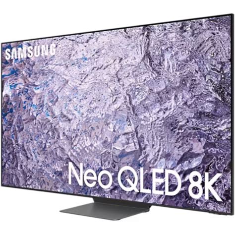 Televizor Neo Qled Samsung Smart Qe85qn800c Seria Qn800c 85inch Ultra Hd 8k Titan Black