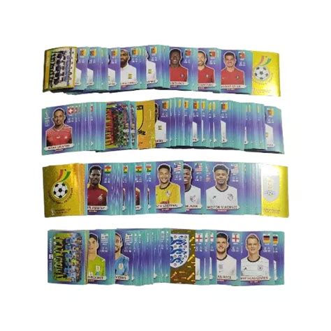 Estampas Sin Repetir Del Mundial Qatar Panini Env O Gratis