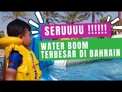 Healingnya Ibu Rumah Tangga Tetep Ngasuh Anak Water Boom Terbesar Di