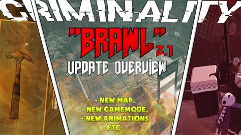 Criminality Brawl Update Overview New Map New Gamemode