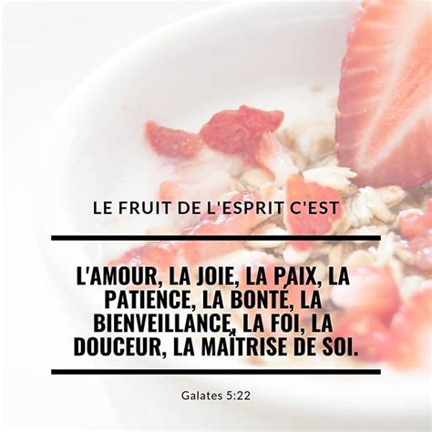 La Bible Verset Illustré Galates 5 22 Le Fruit De Lesprit Cest