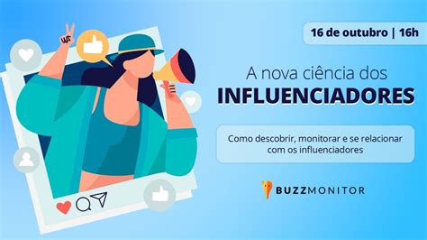 Webinar Buzzmonitor Gestão de Influenciadores YouTube