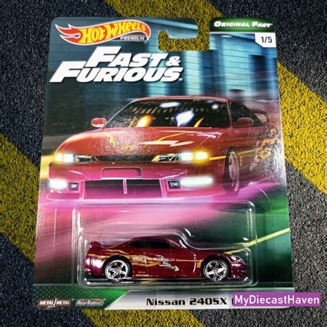 Hot Wheels Nissan 240sx S14 Original Fast Fast And Furious Car Culture Shopee Malaysia