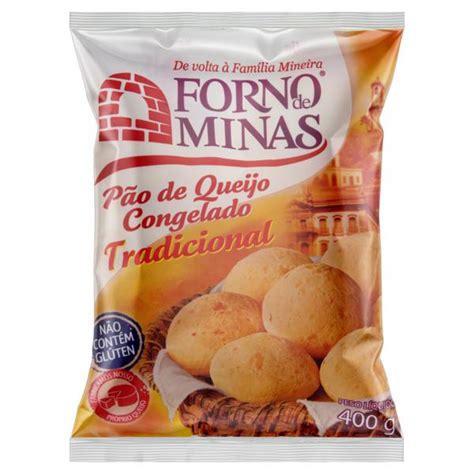 P O De Queijo Congelado Tradicional Forno De Minas Pacote G