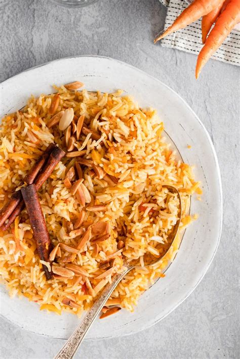 The Best Carrot Rice Recipe Iraqi Timman Jizar Recipe Carrot Rice