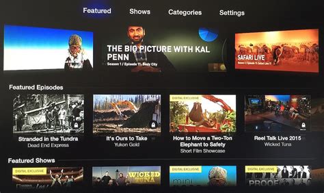 Natgeo Tv Now Available On Apple Tv