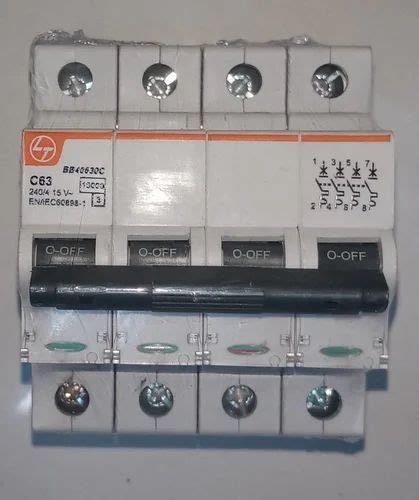 Four Pole L T C63 MCCB 25kA Rated Current 250A At Rs 600 In New Delhi