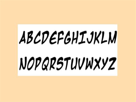 Manga Font Free Download - Fonts Empire