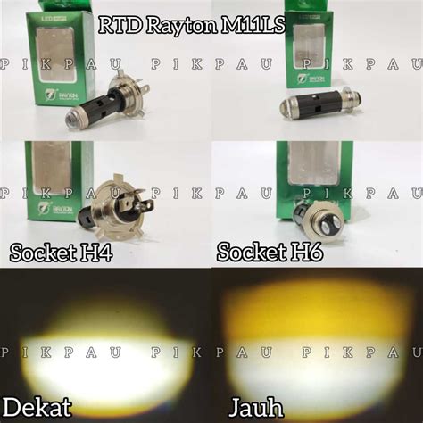 Jual Rayton Lampu Utama M Ls Socket H Dan H D Cutoff High Low