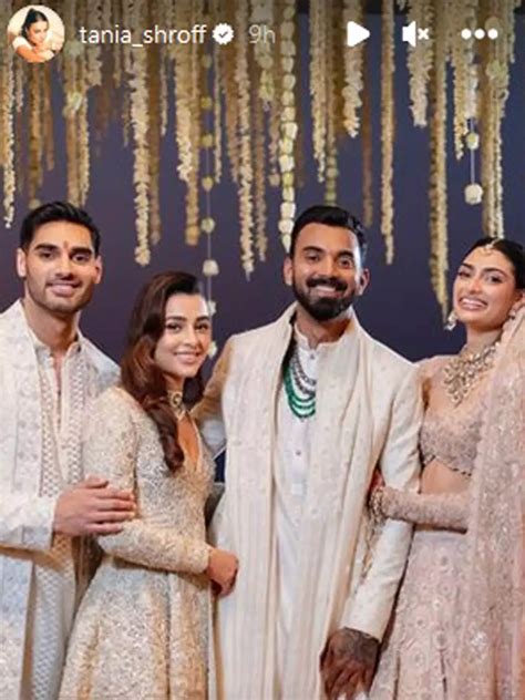 Unseen Pics From Athiya Shetty And KL Rahuls Wedding Posted By Tania