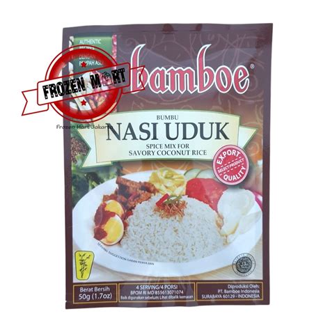 Jual Bamboe Bumbu Instant Nasi Uduk Savory Coconut Rice Halal Gr