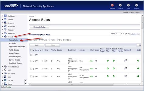 Sonicwall How To Block Everyone From The Gmail Website Using Firewall