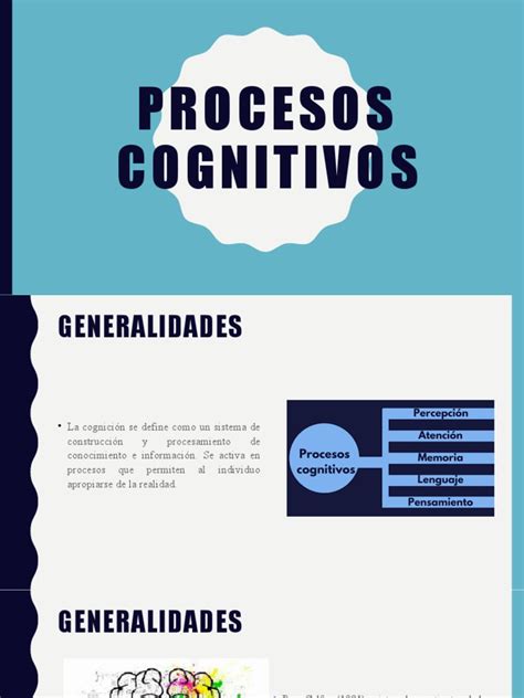 Procesos Cognitivos Pdf Sicología Cognición