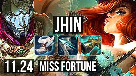 JHIN Thresh Vs MISS FORTUNE Soraka ADC 8 0 8 66 Winrate