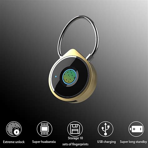 Fingerprint Padlock Smart Bluetooth Security Lock Grandado