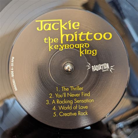 Jackie Mittoo The Keyboard King 中古レコード通販買取のアカルレコーズ