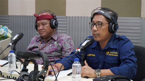 putr bareng bpbd buleleng lakukan mitigasi infrastruktur pascabencana