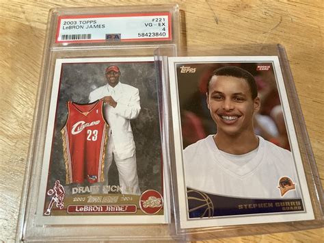 FS Lebron Steph Curry Topps Rookies Blowout Cards Forums