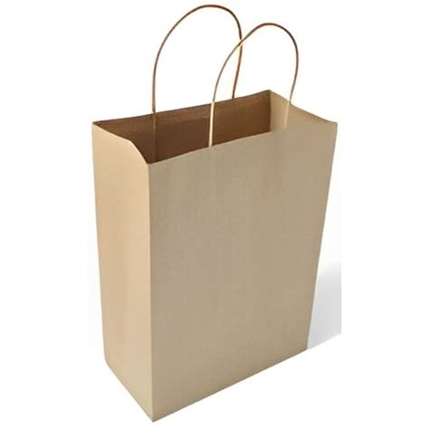 Brown Plain Paper Carry Bag For Shopping Capacity G At Rs In