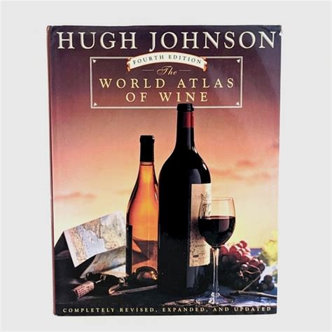 Hugh Johnson Accents Excellent Condition The World Of Atlas Of Wine