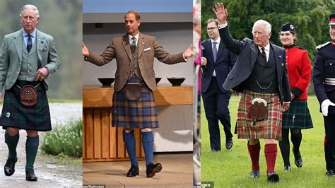 Royal Men Are Famous For Wearing Kilts Apart From William And Harry