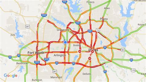 How bad is traffic in DFW right now? This bad. rain NBCDFW ...