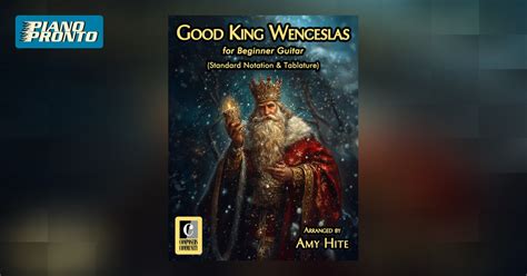 Good King Wenceslas Standard Notation Tablature Piano Pronto