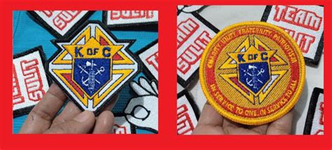 Knights Of Columbus K Of C Patches Embroidery Logo Symbol Patch Emblem