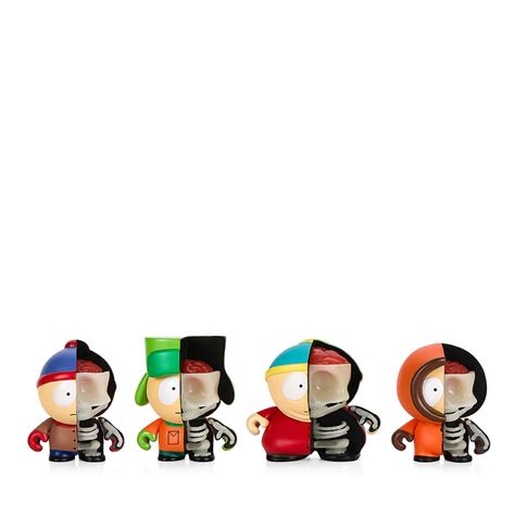 South Park Anatomy Boys Vinyl Figure 4-Pack